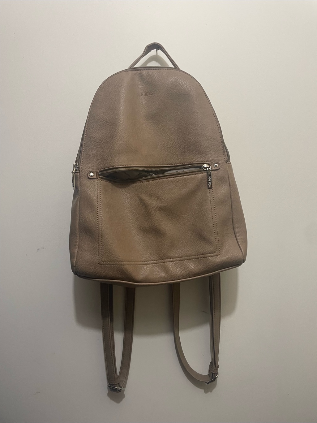 Roots Tan Backpack